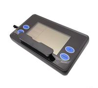 Lapiglo Compteur de rameur numérique électronique en plastique résistant à l'eau Équipement de fitness Noir 18,5 x 10,5 cm