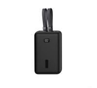 Lapiglo Coque de protection en silicone pour batterie externe Anker Zolo 20 000 mAh, anti-rayures pour une couverture souple de 45 W pour un chargeur portable, facile d'accès, pochette de voyage grise