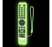 Lapiglo Coque en silicone pour télécommande TCL RC716 RC833, résistante aux chocs, anti-rayures avec cordon, légère pour protection de la peau douce, rouge (vert nuit)