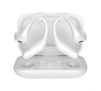 Lapiglo Écouteurs de traduction en temps réel sans fil avec interprétation simultanée, appareil compatible 144 langues, pour un design compact, voyage, blanc (noir)