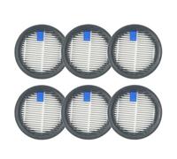 Lapiglo EDEKA UVC-126735 Lot de 3 filtres lavables à haute efficacité et mousse de rechange pour nettoyage domestique, blanc