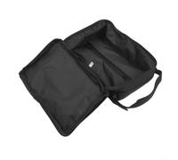 Lapiglo Élégant porte-rouleau de papier noir, grande capacité, sac de rangement en tissu Oxford pour salle de bain et bureau