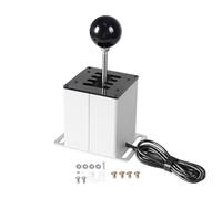 Lapiglo Émulateur de vitesse USB en métal pour Logitech G29 G27 G920 et pour Thrustmaster T300RS, 6+R 7+R levier de vitesse séquentiel PC Sim Racing Games
