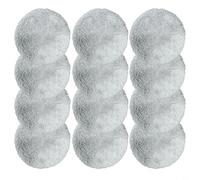 Lapiglo Ensemble de chiffons de nettoyage pour robot de lavage de fenêtre Liectroux YW610 HCR-10 HCR-09, 12 tampons souples réutilisables pour un entretien sans traces