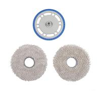 Lapiglo Ensemble de serpillères et serpillères pour ECOVACS pour deebot T30C pour omni T50 Max Pro N30, accessoires d'aspirateur en plastique et microfibre faciles à installer (bleu)
