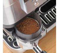 Lapiglo Entonnoir NJ ES601 pour machine à expresso avec guide de dosage anti-éclaboussures, adapté à un usage alimentaire pour distributeur de marc de café PP