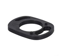 Lapiglo Entretoise de casque de vélo 5 mm 10 mm avec guide de câble interne 28,6 mm de diamètre fourche pour tige de vélo Noir (5 mm)