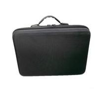 Lapiglo Étui de protection rigide portable pour imprimante PIXMA TR160 TR150 IP110, boîte de rangement en nylon avec adaptateurs de poignée et encre, noir