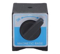 Lapiglo for Duty Base magnétique pour indicateur à cadran, support avec filetage M8 et interrupteur marche/arrêt, indicateur de test de support et jauge, bleu