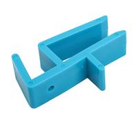 Lapiglo Gabarit de traçage pour le travail du bois et orteils pour les coups de pied, installation facile d'armoire, guide de charpentier en plastique de 75 mm