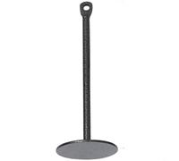 Lapiglo Goupille de chargement compacte en acier pour entraînement du bras et de la poitrine, compatible avec les plaques standard, accessoire noir (19 cm)