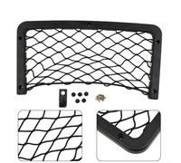 Lapiglo Grand filet de rangement 36 x 18 cm pour caravane et bateau, support de rangement en maille élastique noire pour T5, rangement intérieur de voiture