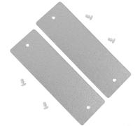 Lapiglo Housse de rechange en mica pour guide d'ondes micro-ondes 14,5 x 4,5 cm W10915651 W10120230, convient pour Kenmore pour Roper Estate, installation à clipser avec 4 rivets de verrouillage