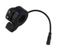 Lapiglo Interrupteur d'accélérateur pour scooter Kukirin G2 Master Scooter, contrôle de puissance d'accélération fluide, pour noir pour pièce de rechange en plastique