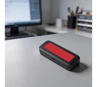 Lapiglo IP68 étanche pour boîtier de batterie pour AirTag, peut contenir 2 piles AA d'une durée de vie de 10 ans, coque de protection en PC avec boucle facile à installer, noir