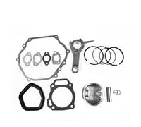 Lapiglo Kit complet de moteur 13 CV, comprend des anneaux, des joints de bielle, des joints et un kit de réparation pour tondeuse à gazon