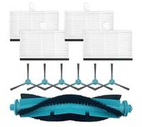 Lapiglo Kit d'accessoires pour aspirateur robot ultenic D10 avec brosse latérale principale avec rouleau en nylon pour un nettoyage en profondeur