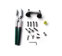 Lapiglo Kit d'outils de réparation de bosses sans peinture pour les bords de la porte et les plis de garde-boue, ensemble de pinces à ourler 9 têtes avec fixation croisée, pas de démontage nécessaire