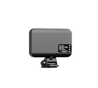 Lapiglo Lampe vidéo LED rechargeable à clipser, 3 températures de couleur, 10 réglages de luminosité, design compact, pour noir