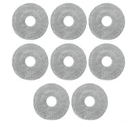 Lapiglo Lot de 10 chiffons lavables en microfibre pour aspirateur robot Xiaomi S10 Plus B105, tampons de nettoyage à haute absorption, lavables en machine, lot de 10 (8 pièces)