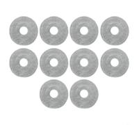 Lapiglo Lot de 10 chiffons lavables en microfibre pour aspirateur robot Xiaomi S10 Plus B105, tampons de nettoyage à haute absorption, lavables en machine