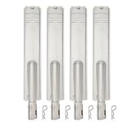 Lapiglo Lot de 2 brûleurs de barbecue en acier inoxydable 40,6 x 7,9 x 5,3 cm pour CIT CIT-SS 23301 16516 26106 44305 Grills 304 Matériau propane et gaz naturel