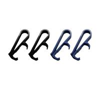 Lapiglo Lot de 2 clips de fixation pour pare-soleil de voiture OOONO CoDriver 1, support de lunette en plastique, support de caméra, noir