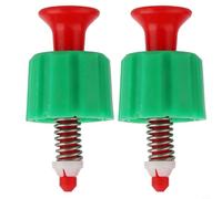 Lapiglo Lot de 2 valves de décharge de pression en polypropylène 3 L, 5 L, 8 L, pour pulvérisateur à dos - Valve de déverrouillage de sécurité pour pièce de rechange - Vert