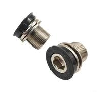 Lapiglo Lot de 2 vis de manivelle de vélo électrique pour modèles M620 M820, boulons bleus en métal M15 x 1,0 x 23,5 mm, pièces de vélo électrique résistantes aux vibrations