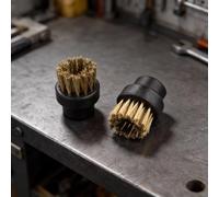 Lapiglo Lot de 4 brosses de nettoyage en acier inoxydable pour Dupray tenace pour la saleté des carreaux et des joints