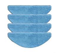 Lapiglo Lot de 4 chiffons en microfibre gris compatibles avec robot OKAMI R117 pour aspirateur, pièces de rechange pour la maison, lot de 4