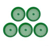 Lapiglo Lot de 5 tamis de jardin en plastique vert pour enlever les débris de sable et de terre, 16 cm