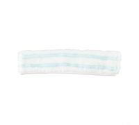 Lapiglo Lot de 6 housses d'essuyage en microfibre pour fenêtre Leifheit 51164 pour lave-glace M, haute absorption pour tampon de rechange avec poils spéciaux, lavable à 40 °C, turquoise