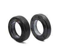Lapiglo Lot de 6 roulements de moteur pour joints d'eau et d'huile de vélos électriques, boucliers anti-poussière en ABS, roues électriques pliantes 15 x 25 mm