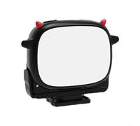 Lapiglo Mini lumière de remplissage pour caméra DJI Action 5/6, lumière LED portable pour vlogging en ABS compact pour selfie, streaming vidéo et création de contenu (pour Action5/4/3)
