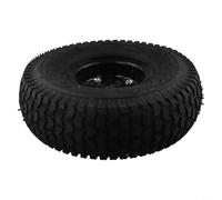 Lapiglo Noir 10" 4.10/3.50-4 Gonflable pour Roue de Pneu avec Tube Scooter Électrique et Chariot
