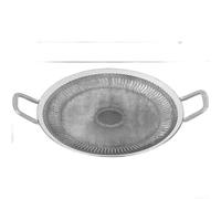 Lapiglo Poêle grill d'extérieur sans fumée 46 cm pour camping (34 cm tout
