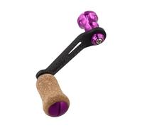 Lapiglo Poignée ronde de 70 mm en fibre de carbone à visser pour moulinet de pêche Daiwa Fuego Salamandura Multicolore