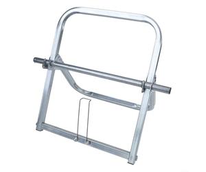 Lapiglo Pour enrouleur de câble compact à bobine unique, support de bobine de fil d'acier avec axe unique, 41 x 33 cm