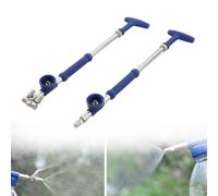 Lapiglo Pulvérisateur de bouteille d'eau avec pression d'air améliorée pour double buse de 1,25 l + bouteilles d'arrosage pour plantes de jardin Vert