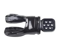 Lapiglo Régulateur de plongée sans tuba Embouchure Moulable Silicone Morsure Pièce Anti-âge Accessoire de plongée Bleu