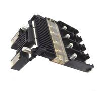 Lapiglo Sourcingmap 8571A012 Interrupteur intérieur en ABS pour batterie principale Colt i-MiEV 2003-2012 Noir