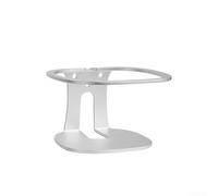 Lapiglo Support mural robuste pour haut-parleur JBL Pulse5 - Support de barre de son antidérapant au-dessus de la TV - Noir - 148 x 144 mm (argent)