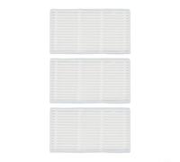 Lapiglo Vexilar W7W11 Lot de 3 robots pour filtres sous vide, maille robuste et accessoires de rechange en plastique pour l'entretien des sols hygiéniques, blanc