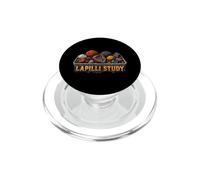 Lapilli Study Fragments Volcaniques Vésiculaires PopSockets PopGrip pour MagSafe