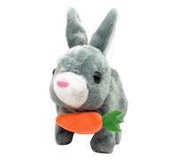 Lapin à chocs : jouet électrique de lapin, jouet électronique interactif de 16,7 cm (6,7")