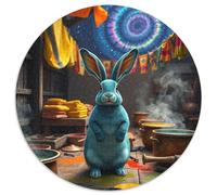 Lapin à Oreilles Puzzle pour Adultes 1000 Pièce Pet Mignon Premium Défi Jouets Jeu De pour Toute La Famille Cadeaux pour Femmes 1000pcs (67.5x67.5cm)