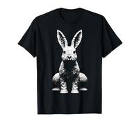 Lapin Art Polygone Animal Abstrait Motif Lièvre Graphique T-Shirt