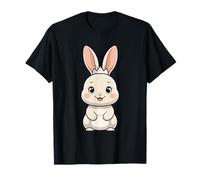 Lapin avec Couronne Design Animal T-Shirt