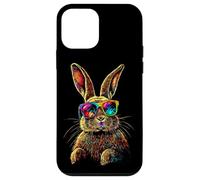 Lapin avec Lunettes de Soleil Lapin des Champs Doux Lapins Coque pour iPhone 12 Mini